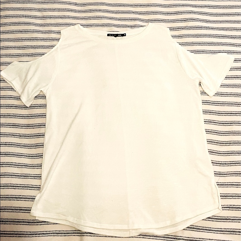 Used rag & bone top exposed shoulders